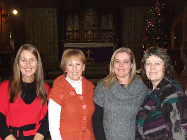 Parenting Team - Left to Right Jane Stewart, Christine Sharp,m Janet Sutton and Andrea Young