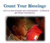 Count your Blessings