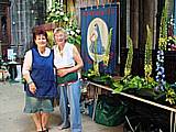 Artists prepare for cathedral Flower Festival